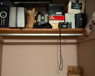 Vintage camera equipment