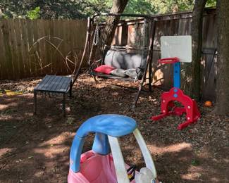 outdoor toys, swing