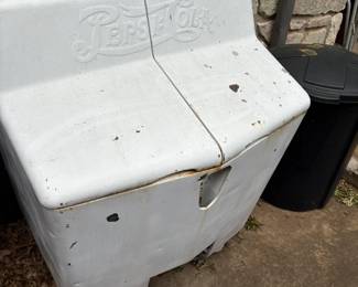 Vintage Pepsi cooler