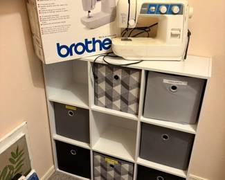 cubicle, Brother sewing machine