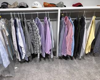 men's suits, caps