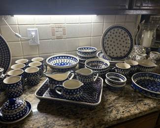 Polish pottery