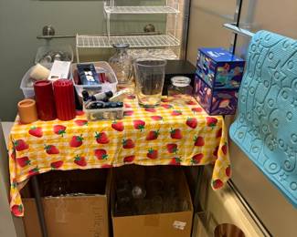 vases, candles, organizers