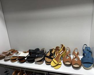 Ladies name brand shoes size 10 M and 10 W
