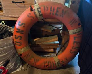 Vintage life ring