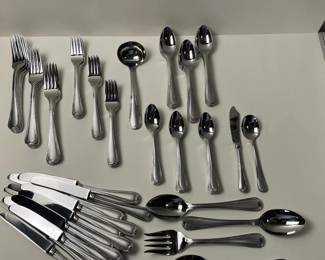 k Lenox 18 10 Stainless Steel 12Piece Dining Set