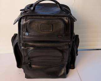 cl Tumi TPass Leather Travel Backpack