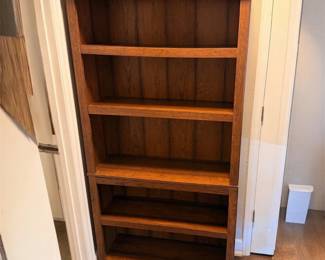 f Wooden Bookcase