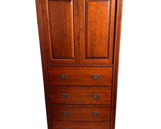f Woodleys Classic Cherry Wood BedEntertainment Dresser