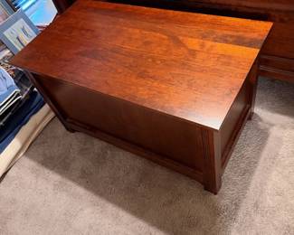 f Woodleys Wooden Bed End Storage Chest