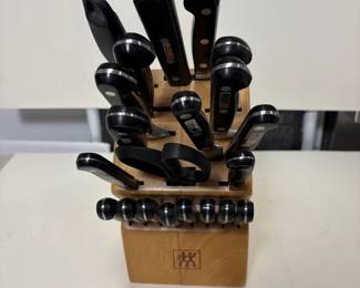 k Henckels 19Piece Knife Set with Block