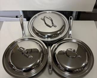 kp Calphalon Cookware 3Piece Set with Lids