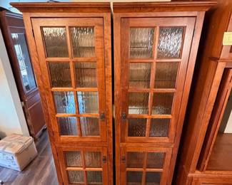 f Woodley Furniture Display Cabinets