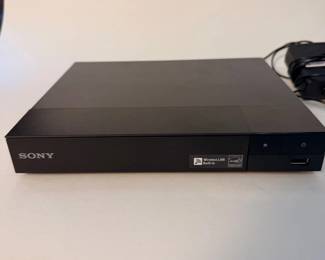 e Sony Bluray and DVD Player