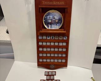 c Thomas Kincade Bradford Exchange Collectors Mini Plates