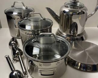 kp Calphalon 6Piece Stainless Steel Cookware Set