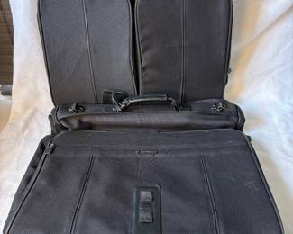 cl Samsonite Silhouette 5 Black Folding Garment Wardrobe