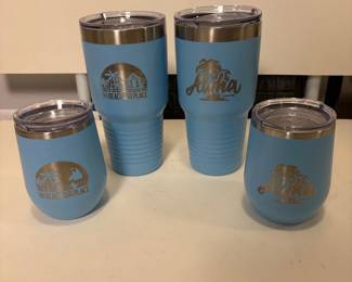 k Polar Camel Blue Tumbler Set