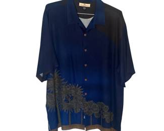 cl Tommy Bahama Mens 100 Silk Hawaiian Shirt