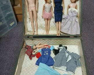 Vintage Ken, Barbie, and others 