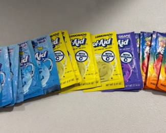 Vintage 1980s Kool-Aid Packets, NOS