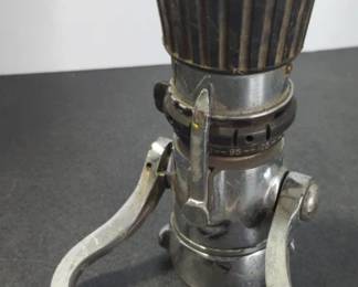 Vintage Elkhart Brass Fire Hose Fog Nozzle