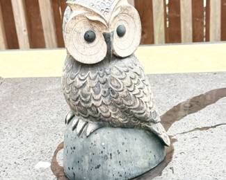 61 OwlLawnandGardenOrnament