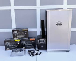 4 Bradley4RackDigitalSmokerCoverExtraBisquettes