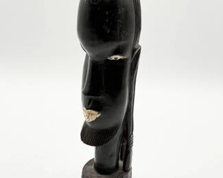 22 AfricanCarvedWoodFigureDogonStyleSculpture