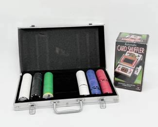 81 PokerSetCaseCardShuffler