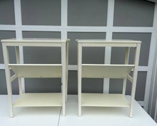 137 PairofEndTableswShelves