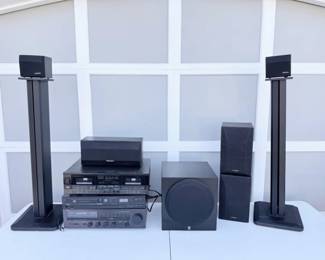 63 TechnicsYamahaPolkAudioNECStereoSystem