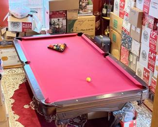 2 DLTPoolTableCornerPoolCueRackRugCanvasArt