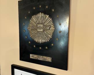 Dickson Chevrolet 25 year service award. 