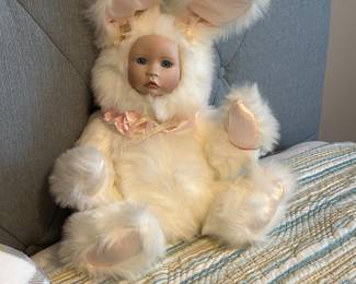Marie Osmond vintage porcelain bunny doll