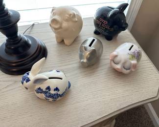 Piggy bank collection