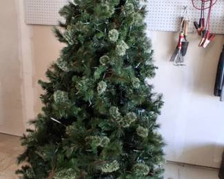 7 ft prelit Christmas tree
