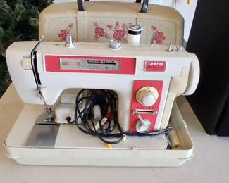 vintage Brother Mademoiselle 320 sewing machine.