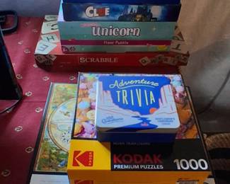 Board games and puzzles