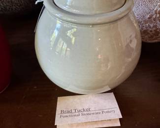 Brad Tucker lidded jar