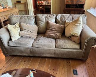 Leather sofa