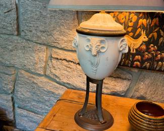 Alabaster lamp