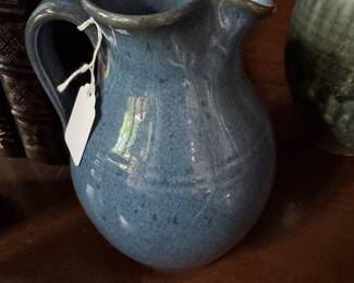 Signed Vernon Owens Jugtown pitcher