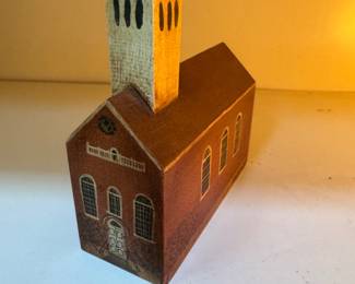 wooden mini church 