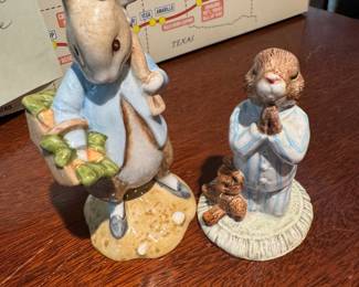 Beatrix Potter character figures
