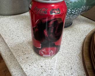 Unopened Star Wars Coke can