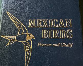 one of a set of leather bound Peyerson Field Guides