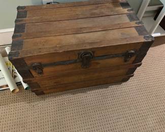 antique trunk
