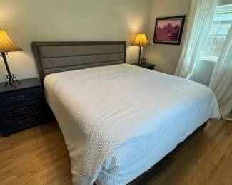 Upholstered King Bed