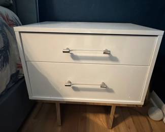 Italian Lacquer Nightstand 